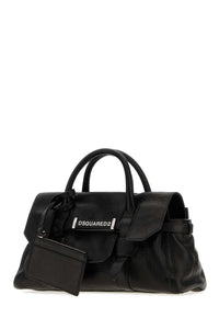 Dsquared Women Black Leather Handbag