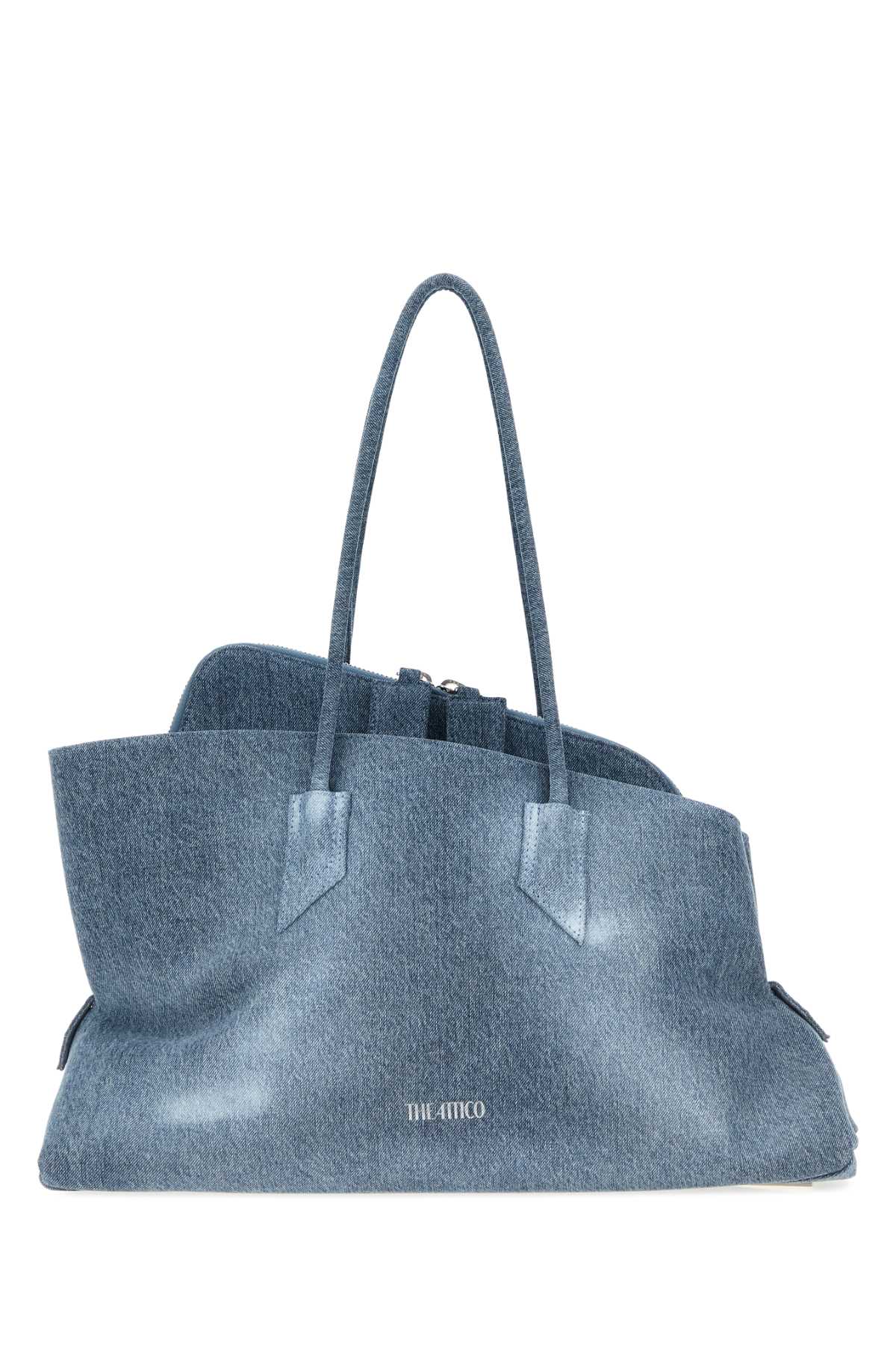 The Attico Women Denim Medium La Passeggiata Shoulder Bag