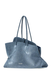 The Attico Women Denim Medium La Passeggiata Shoulder Bag