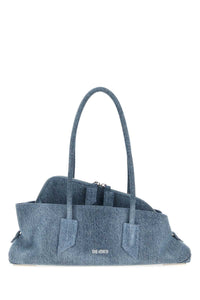 THE ATTICO The Attico Women Denim Small La Passeggiata Shoulder Bag