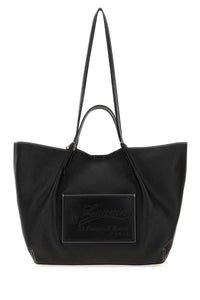 LANVIN Lanvin Women Black Leather Shopping Bag