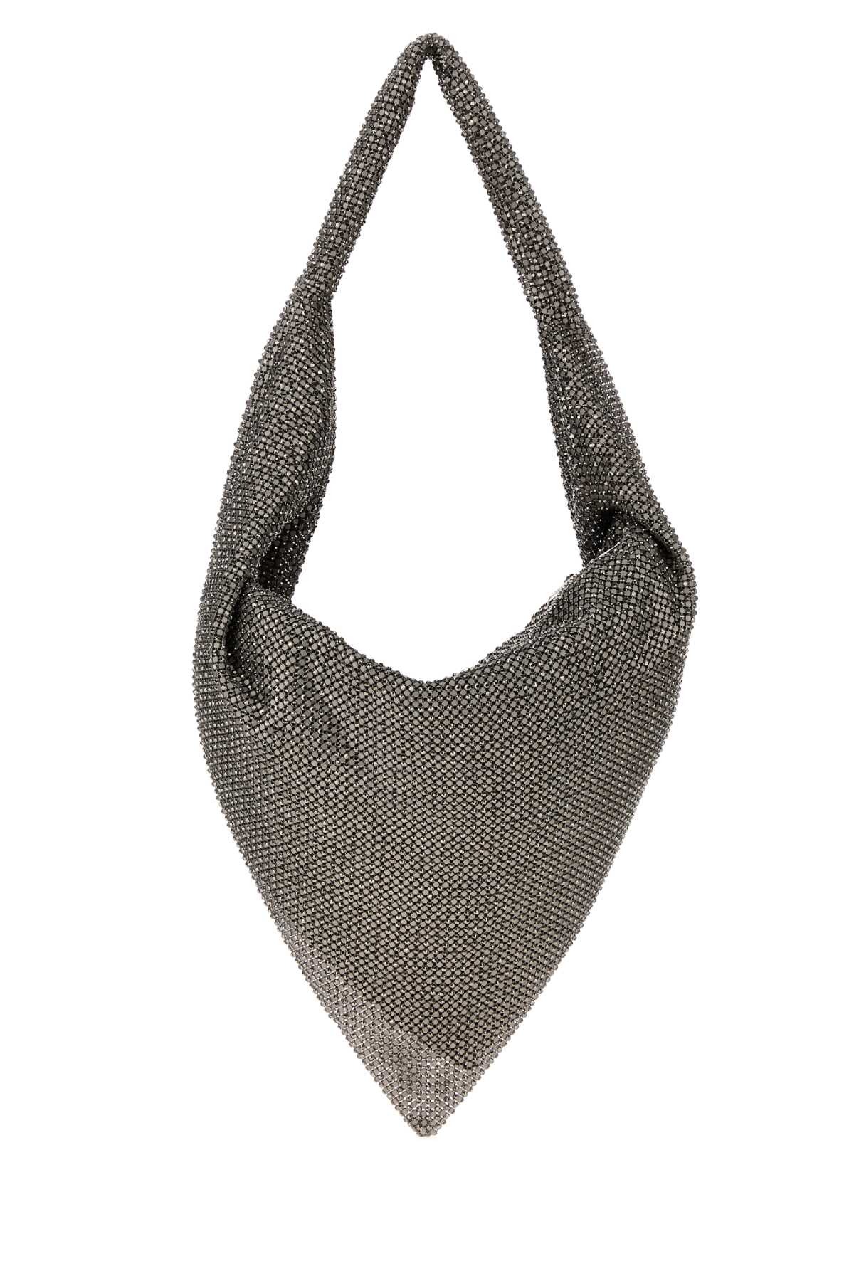 BENEDETTA BRUZZICHES Benedetta Bruzziches Women Grey Metal Knit Ursula Shoulder Bag