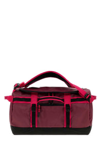 THE NORTH FACE The North Face Men Fuchsia Fabric Duffel Base Camp Xs Travel Bag