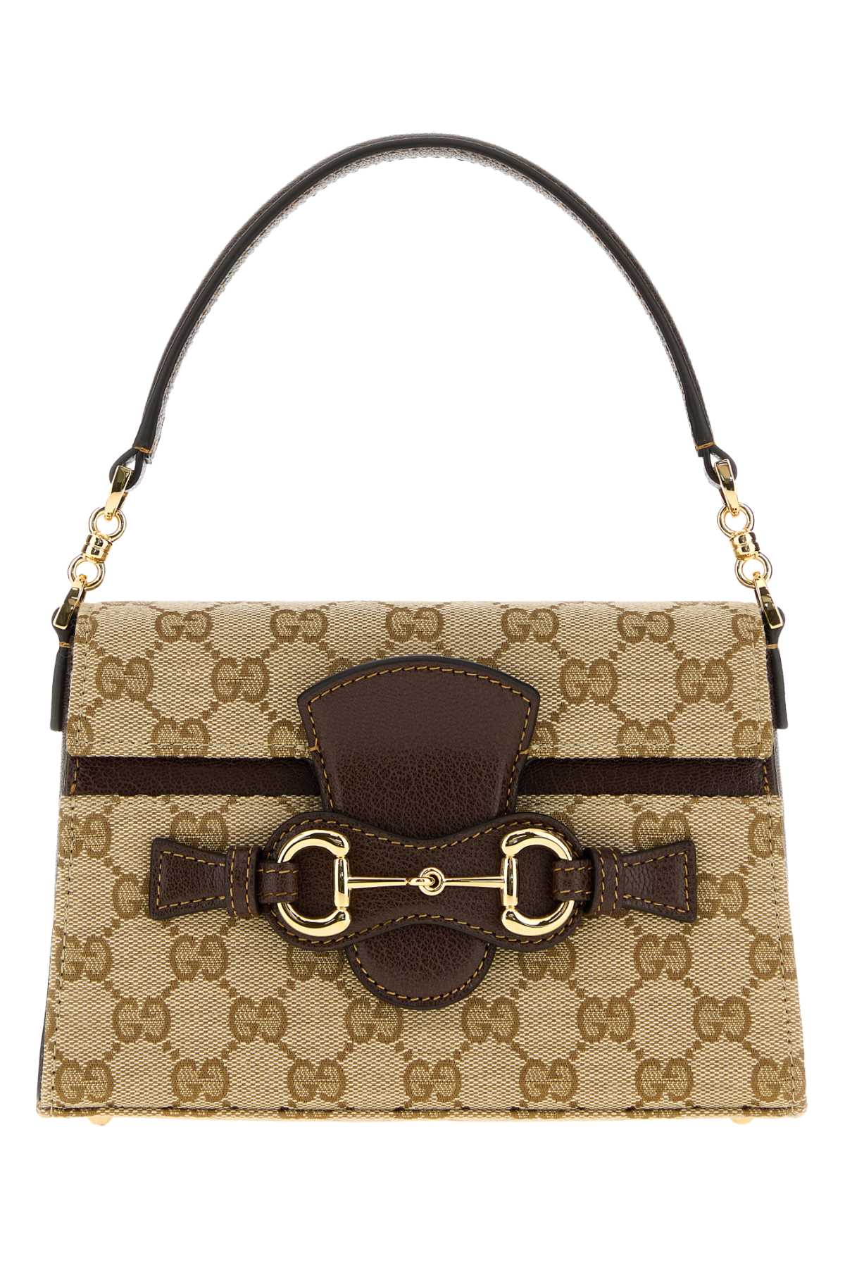 GUCCI Gucci Women Gg Fabric Small Horsebit Duomo Handbag