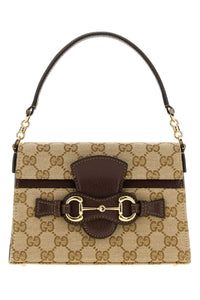 GUCCI Gucci Women Gg Fabric Small Horsebit Duomo Handbag