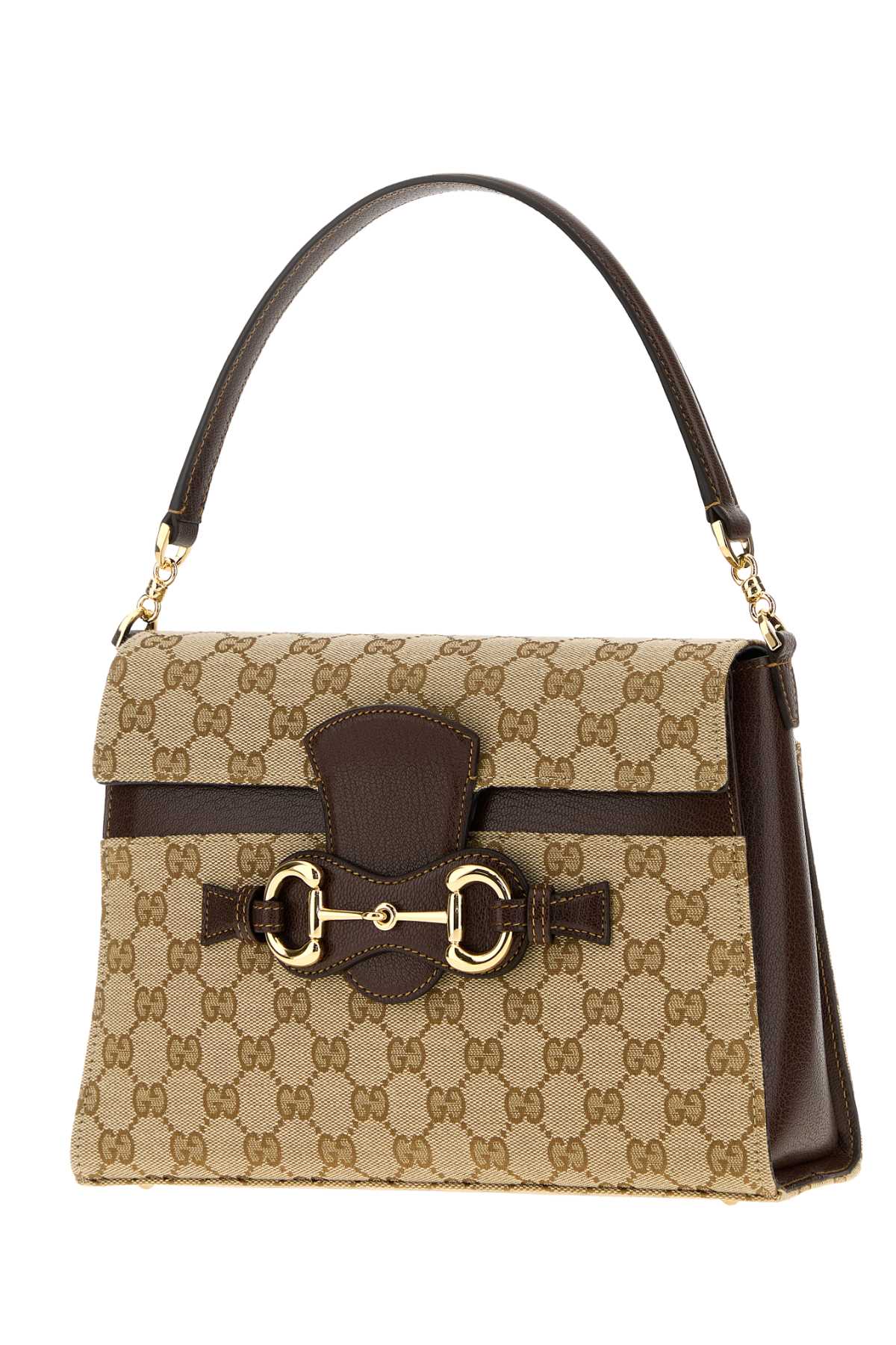GUCCI Gucci Women Gg Fabric Medium Horsebit Duomo Shoulder Bag