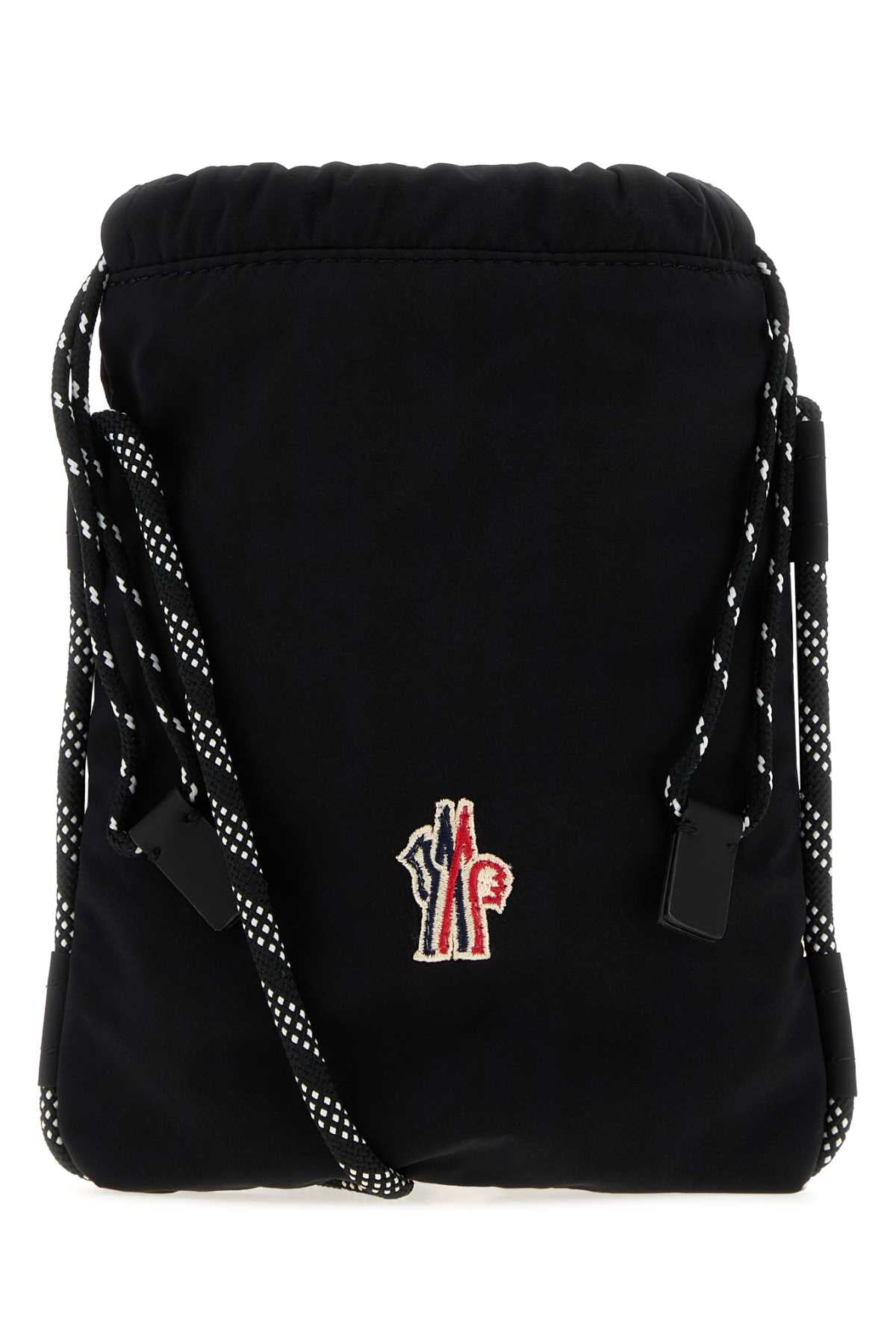 Moncler Grenoble Men Black Fabric Makaio Crossbody Bag
