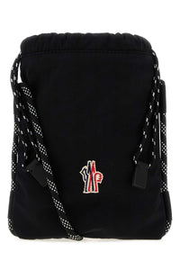 Moncler Grenoble Men Black Fabric Makaio Crossbody Bag
