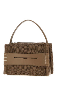 Jw Anderson Women Mud Leather Loafers Handbag