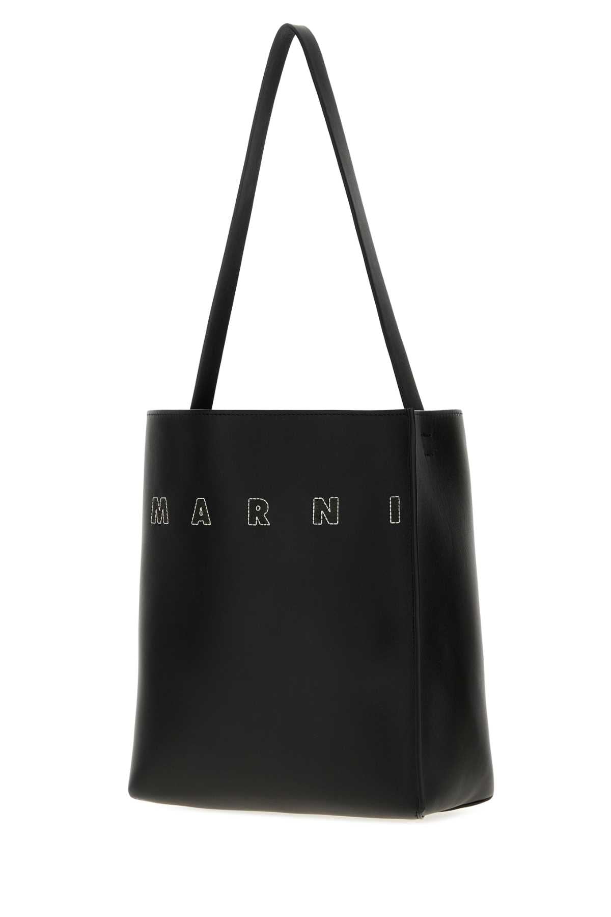 MARNI Marni Women Black Leather Shopping Bag