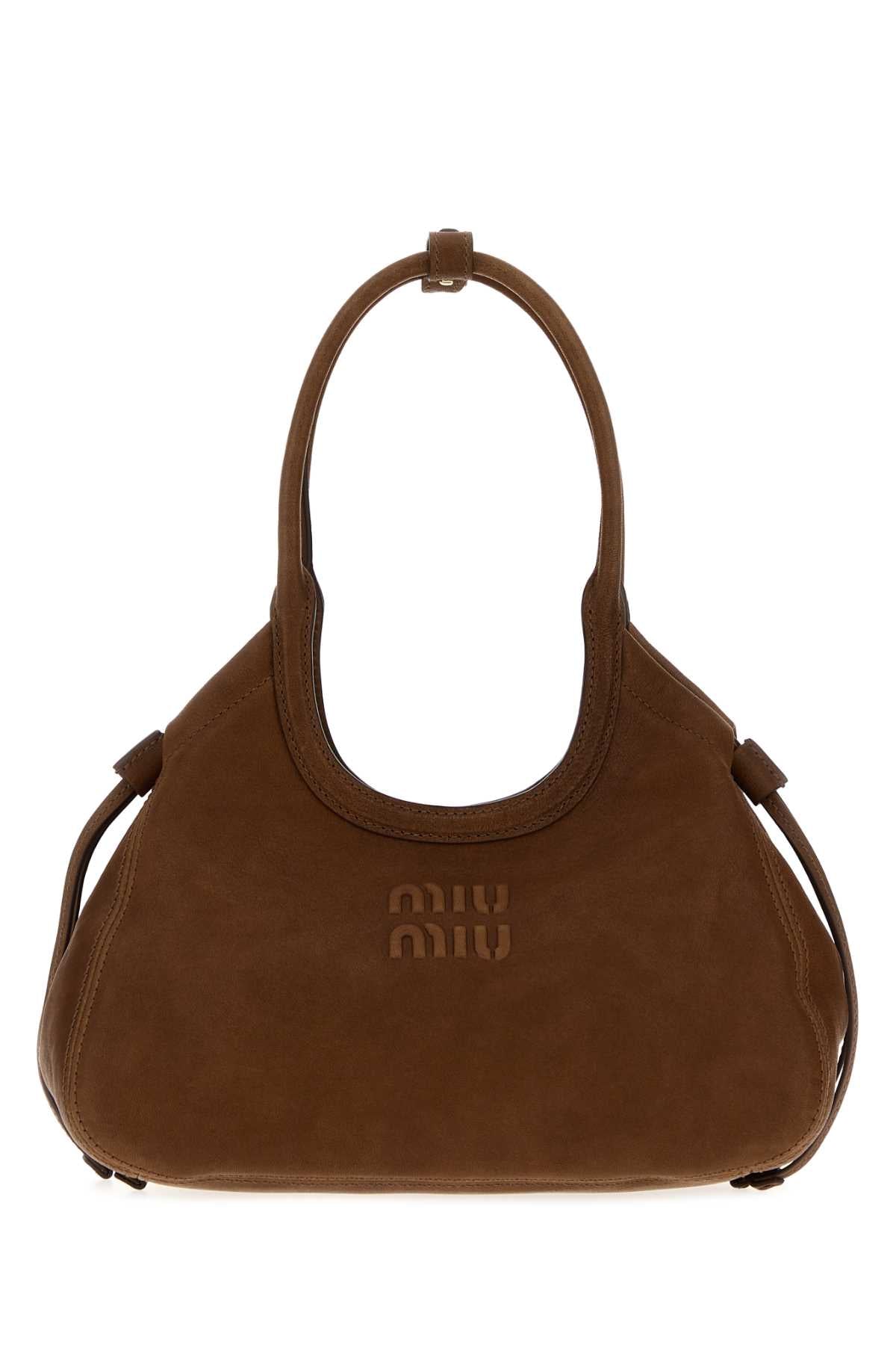 MIU MIU Miu Miu Women Brown Nappa Leather Ivy Handbag
