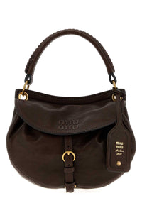 MIU MIU Miu Miu Women Dark Brown Nappa Leather Rendez-Vous Handbag