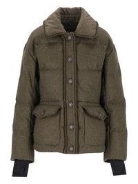 Moncler Grenoble Moncler Grenoble Women "Monteain" Short Loden Down Jacket