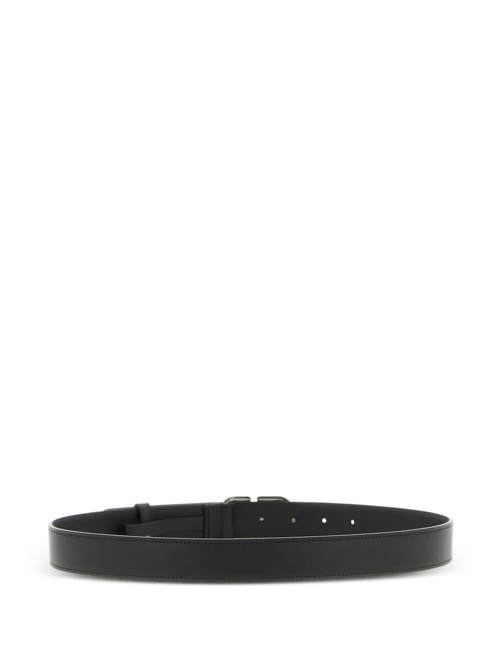 VALENTINO GARAVANI Valentino Garavani Men Vlogo Signature Belt In Shiny Calfskin
