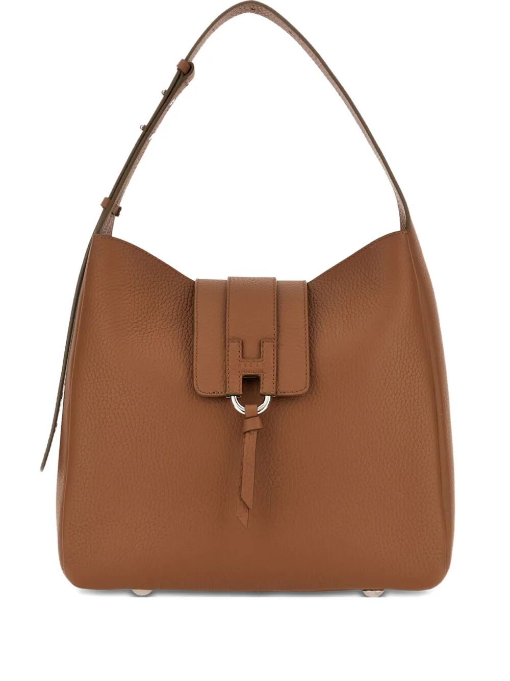 HOGAN Hogan Women Hogan Trend Hammered Leather Hobo Shoulder Bag