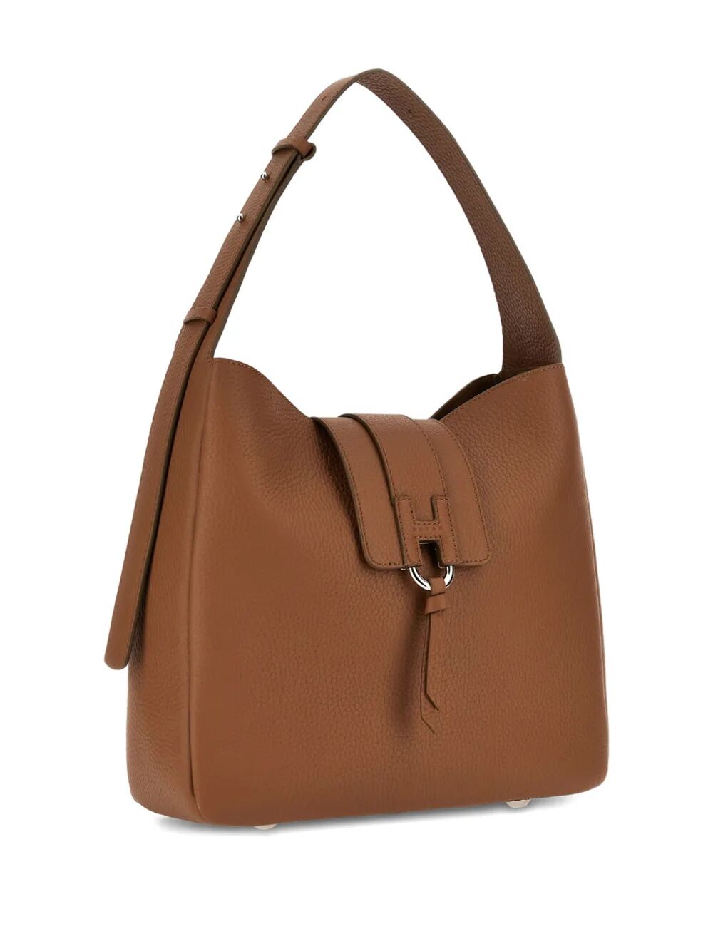 HOGAN Hogan Women Hogan Trend Hammered Leather Hobo Shoulder Bag