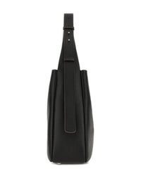 Hogan Women Hogan Trend Hammered Leather Hobo Shoulder Bag