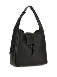 Hogan Women Hogan Trend Hammered Leather Hobo Shoulder Bag