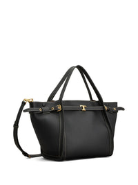 TOD'S Tod's Women T Signature Small Shopping Bag In Leather