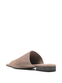 BRUNELLO CUCINELLI Suede Mules With Monili Women