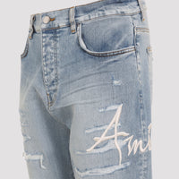 AMIRI Amiri Repaired Slim Jeans Men
