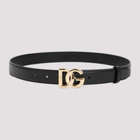 Dolce & Gabbana Logo Leather Belt Women