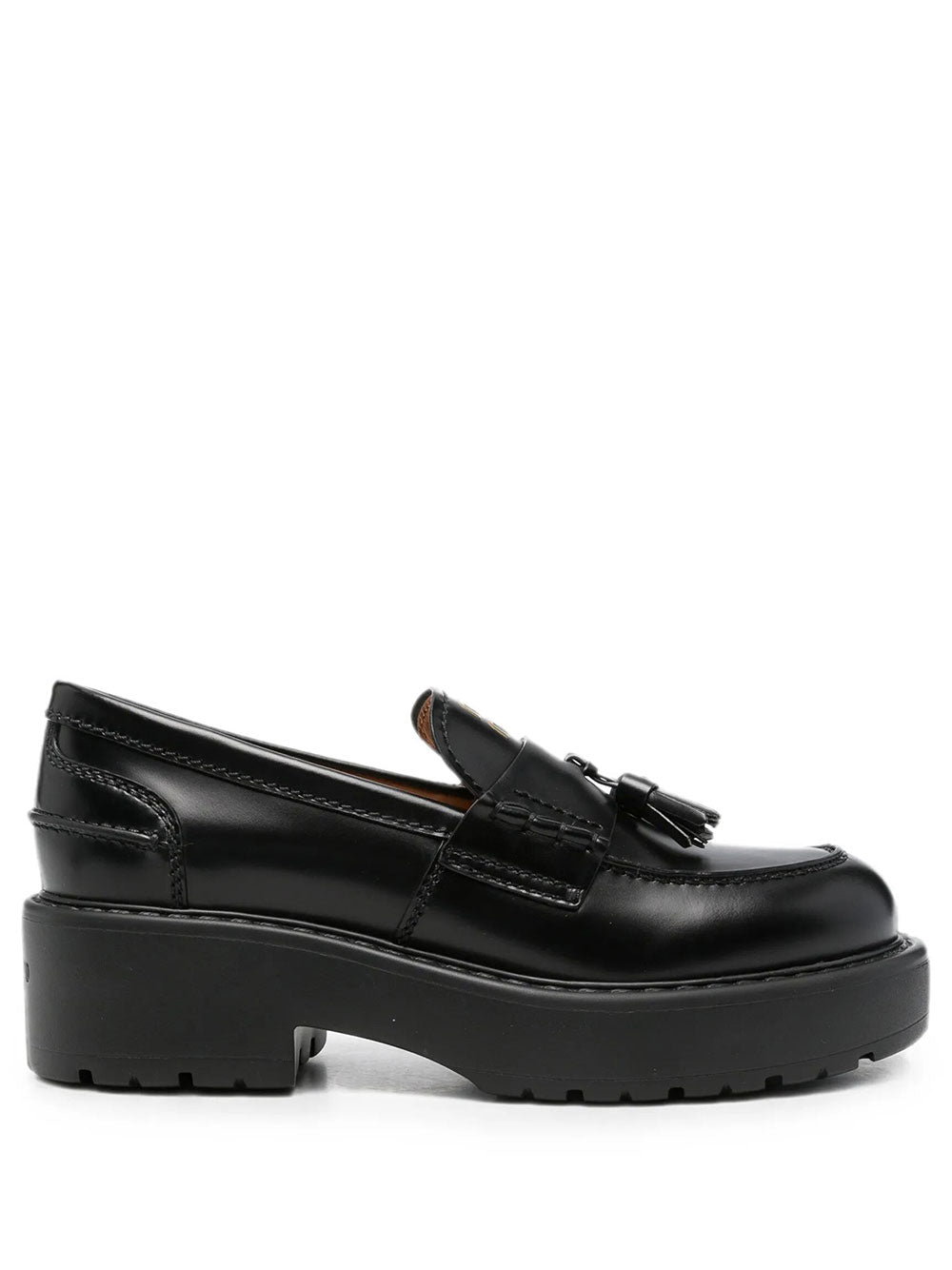 MIUMIU Chunky Leather Loafers Women