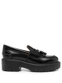 MIUMIU Chunky Leather Loafers Women
