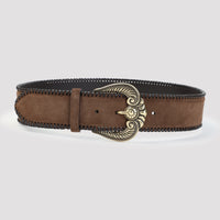 Etro Paisley Suede Belt Women