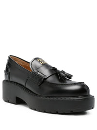 MIUMIU Chunky Leather Loafers Women