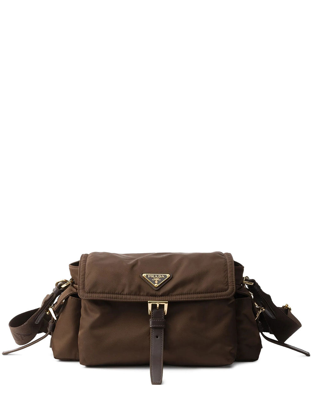 PRADA Prada Women Prada Explore Medium Re-Nylon Shoulder Bag With Flap