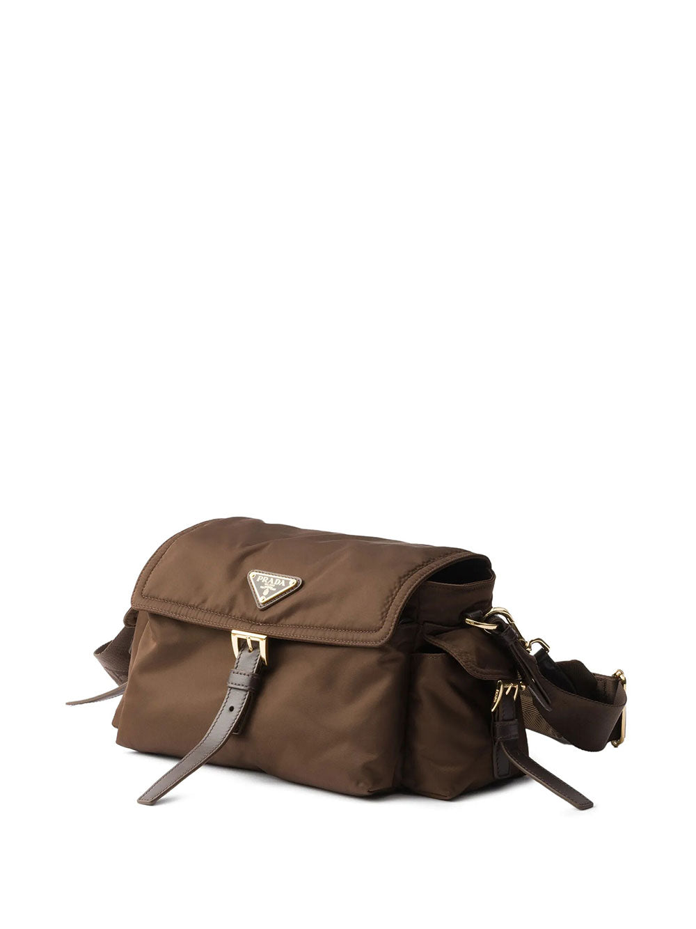 PRADA Prada Women Prada Explore Medium Re-Nylon Shoulder Bag With Flap
