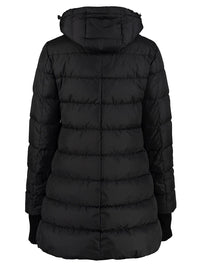 HERNO Hooded Zip-Up Padded Jacket Women
