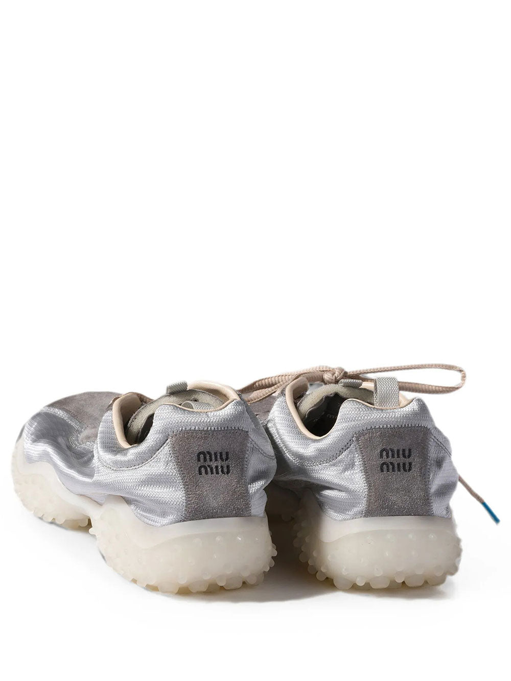 MIUMIU Nylon And Suede Sneakers Women