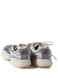 MIUMIU Nylon And Suede Sneakers Women