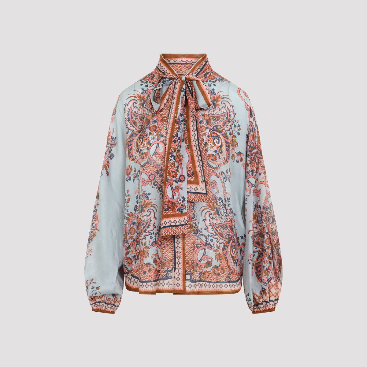Zimmermann Aster Tie Neck Blouse Women