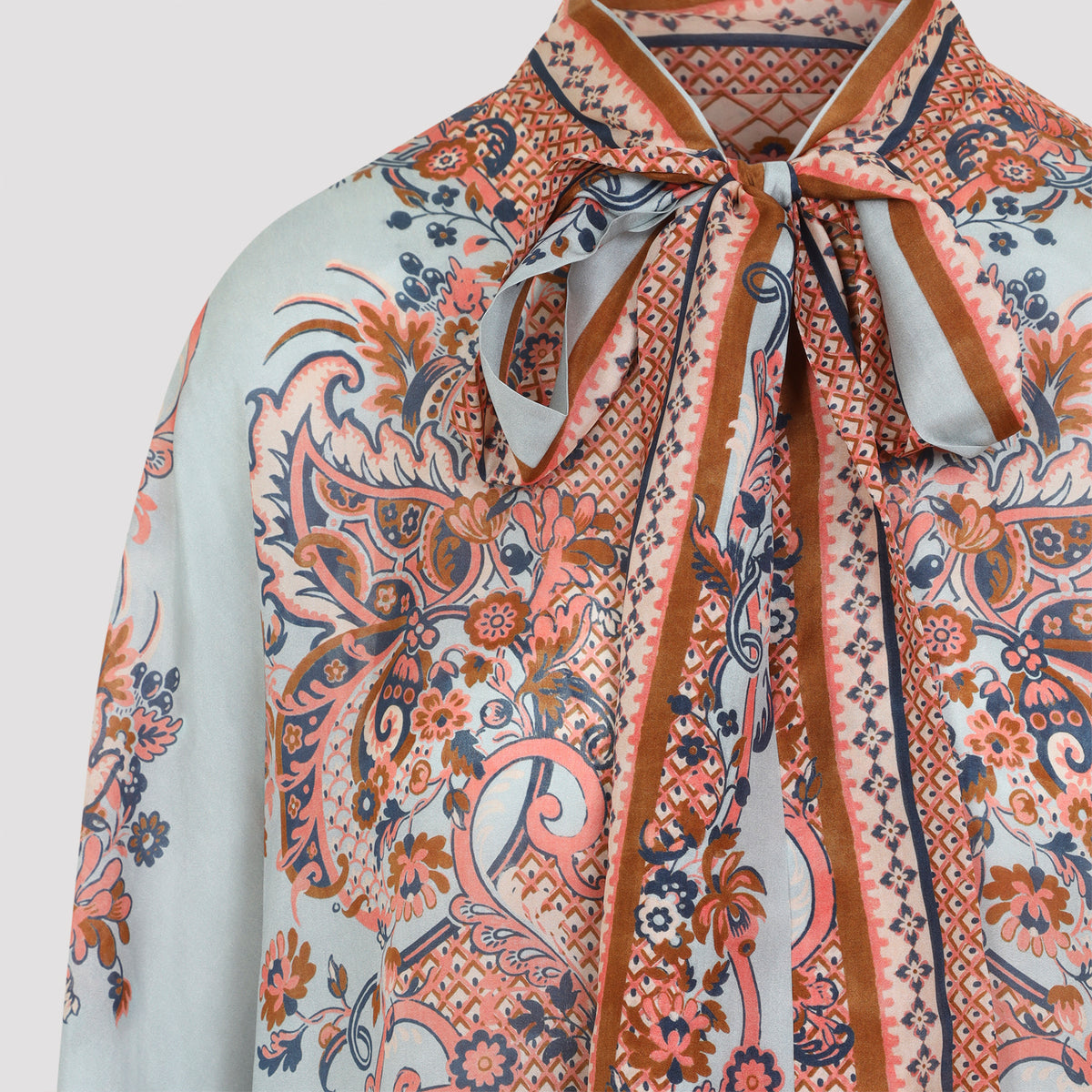 Zimmermann Aster Tie Neck Blouse Women