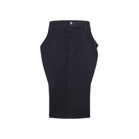 Jacquemus Denim Midi Skirt Women