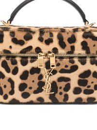 Saint Laurent Women Borsa Vanity Gaby In Pelle Cavallino