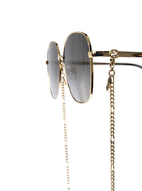 GUCCI Gucci Women Chain Bridge Sunglasses