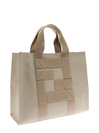Fendi Men Fendi Ma's Beige Fabric Handbag