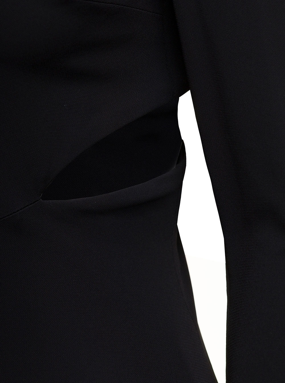 Versace Women Black Cut-Out Hooded Maxi Dress In Viscose Woman