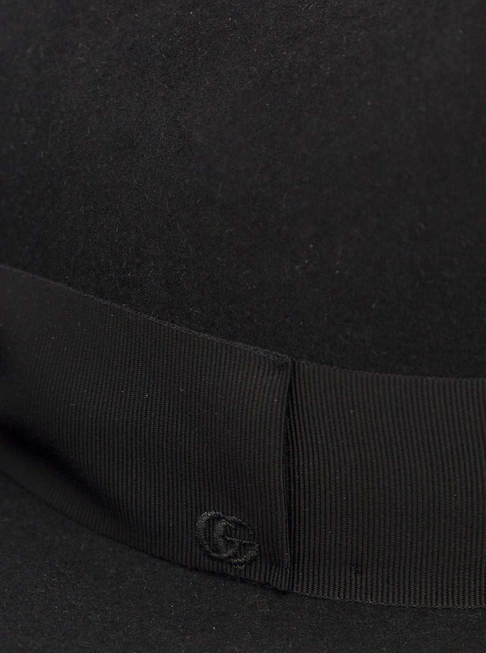 GUCCI Gucci Women Gucci Woman's Black Felt Large Brim Hat