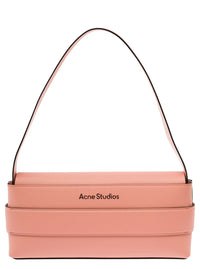 ACNE STUDIOS Acne Studios Women Pink Shoulder Bag With Musubi Knot Detail In Leather Woman