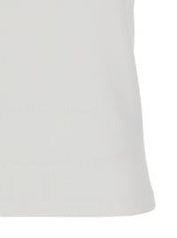 Bottega Veneta Women White Ribbed Tank Top With U Neckline In Cotton Woman Bottega Veneta