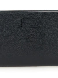 Gucci Men Super Mini Crossbody Bag With Logo Patch In Leather Man