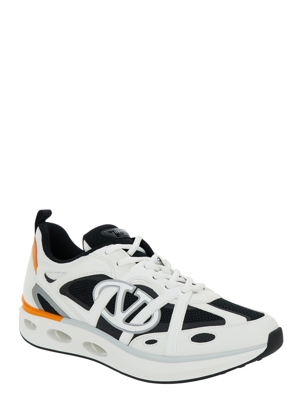 Valentino Garavani Men 'Easyjog' Multicolor Low Top Sneakers With Vlogo Detail In Tech Fabrics Man