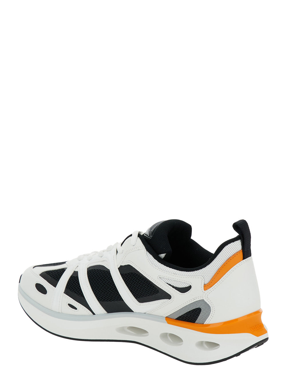 Valentino Garavani Men 'Easyjog' Multicolor Low Top Sneakers With Vlogo Detail In Tech Fabrics Man