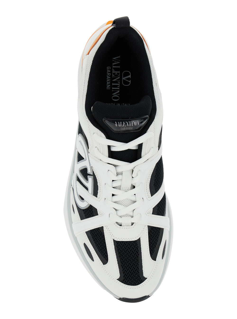 Valentino Garavani Men 'Easyjog' Multicolor Low Top Sneakers With Vlogo Detail In Tech Fabrics Man