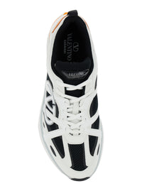 Valentino Garavani Men 'Easyjog' Multicolor Low Top Sneakers With Vlogo Detail In Tech Fabrics Man